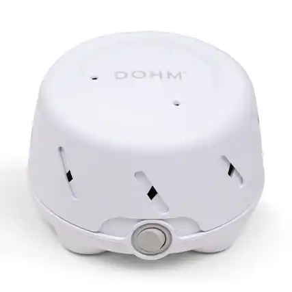 Front. Yogasleep - Dohm Uno Sound Machine- Wht - White.