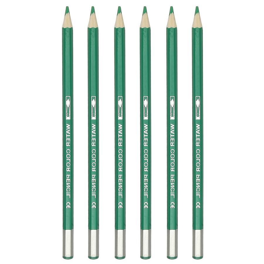 Solubility Class Unique Bargains Watercolor Pencil, 6Pcs Water Soluble Pencils for ...