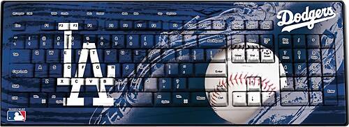 Front Standard. Pangea Brands - Keyscaper Los Angeles Dodgers Keyboard.