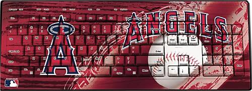 Front Standard. Pangea Brands - Keyscaper Los Angeles Angels Keyboard.