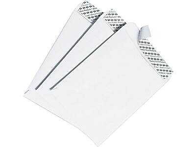 Alt View 3. Quality Park - Redi-Strip Catalog Envelopes, 9.5" x 12.5", 100/Box - White Wove.