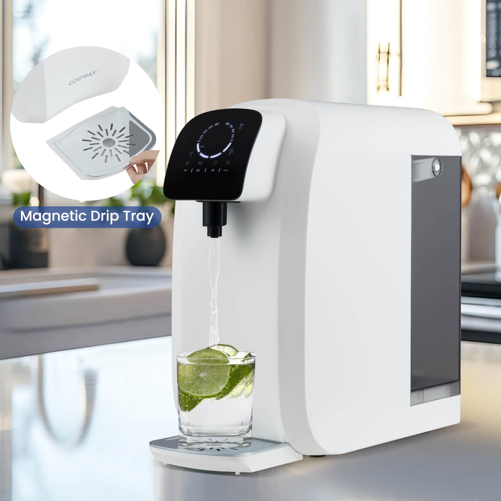 COSTWAY - W.T. 351 - HE P E O - I - I / - - - Magnetic Drip Tray