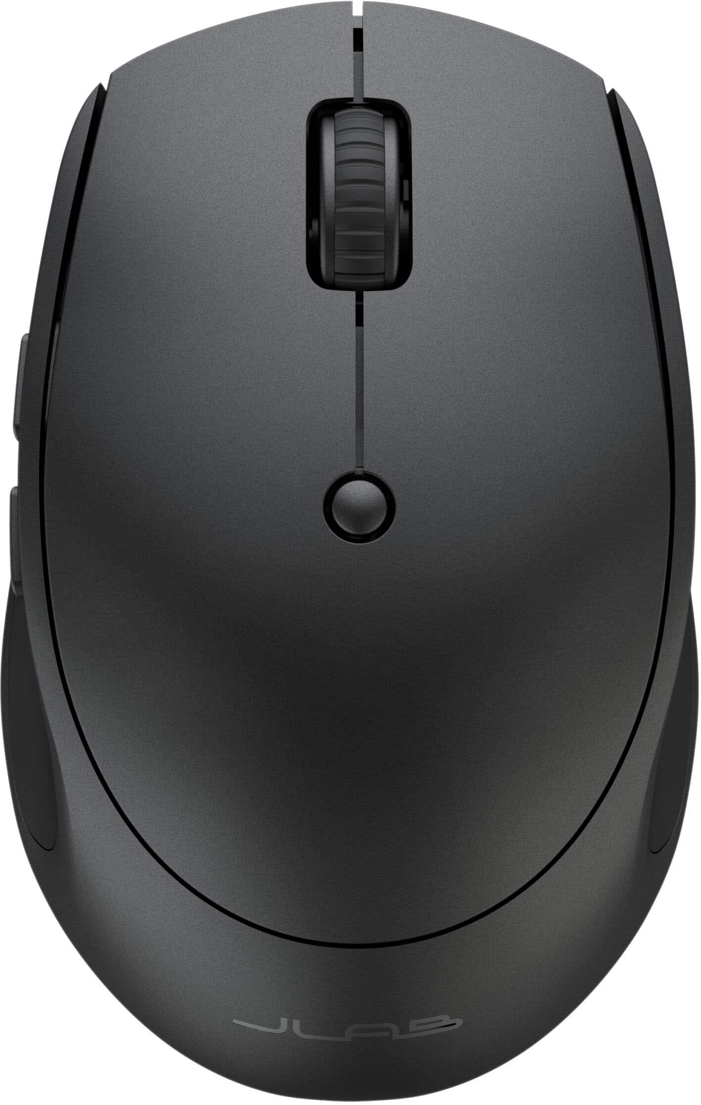 Angle. JLab - Go Charge Wireless Scroll Mouse - Black.