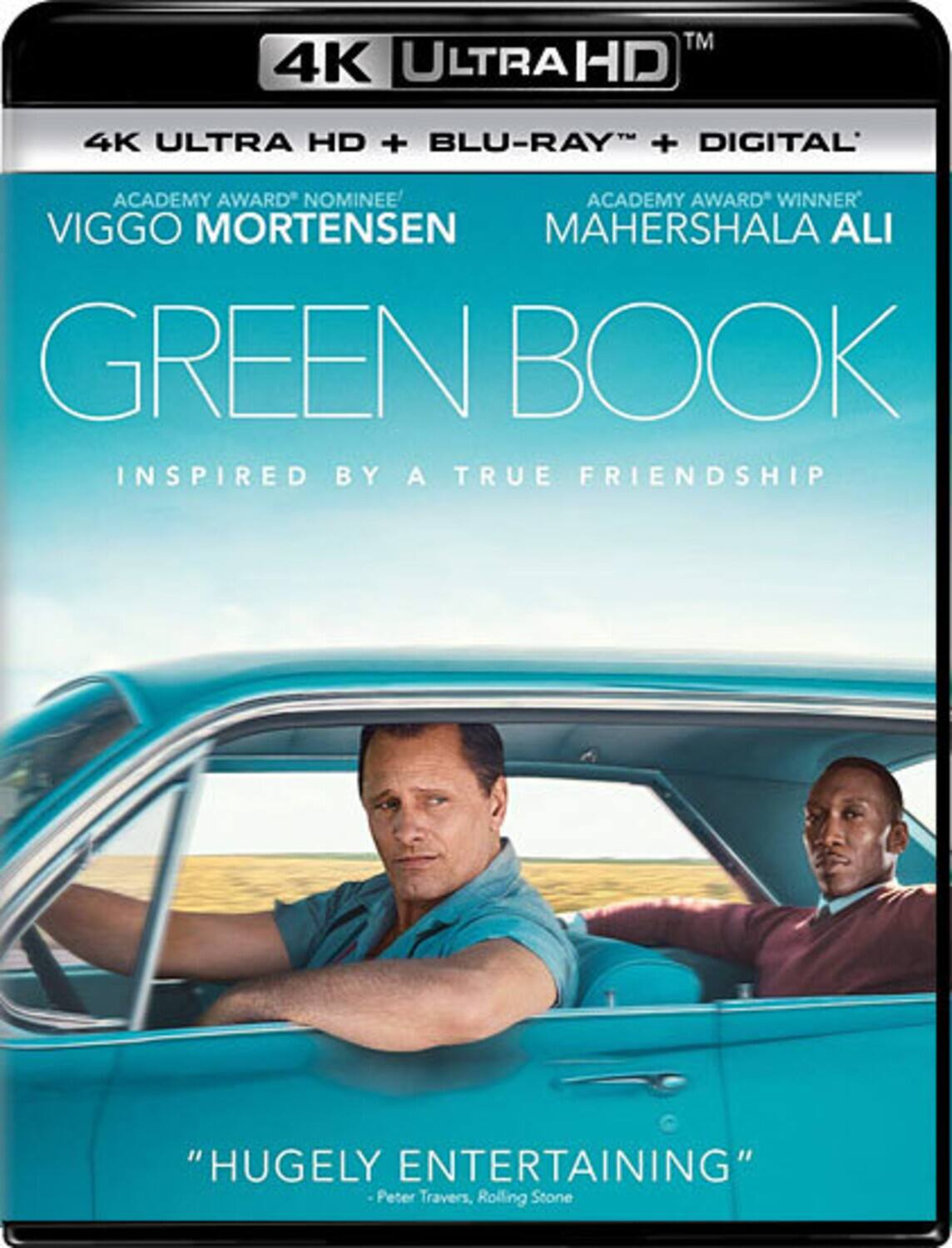 Front. Green Book   - 4K Blu-Ray.