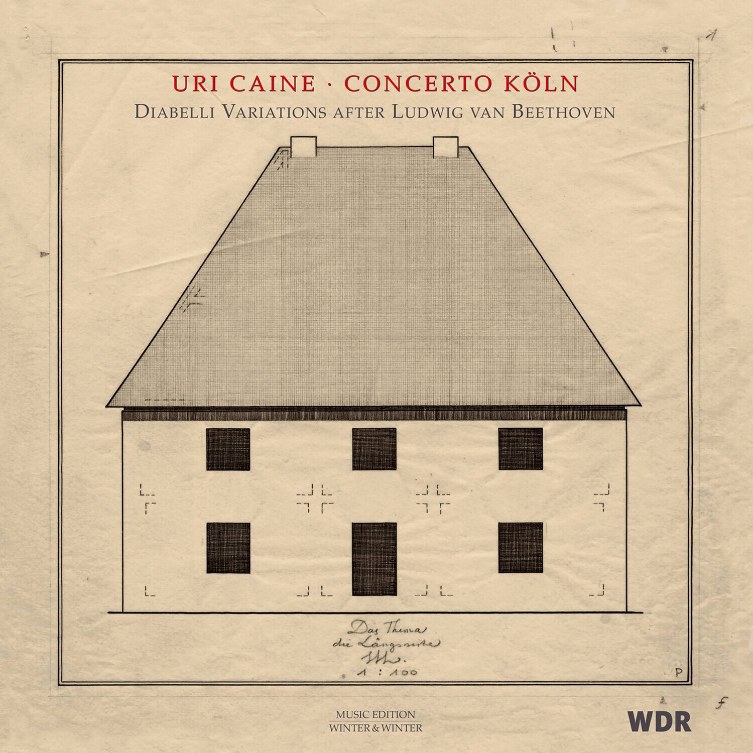 Caine  Concerto Koln - Diabelli Variations   - VINYL LP