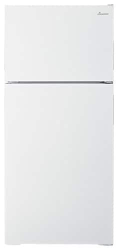 Amana - 14.4 Cu. Ft. Top-Freezer Refrigerator - White