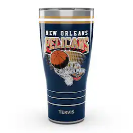 Tervis - New Orleans Pelicans 30oz. DuraPrint-- Vintage Stainless Steel Travel Tumbler - Multicolor