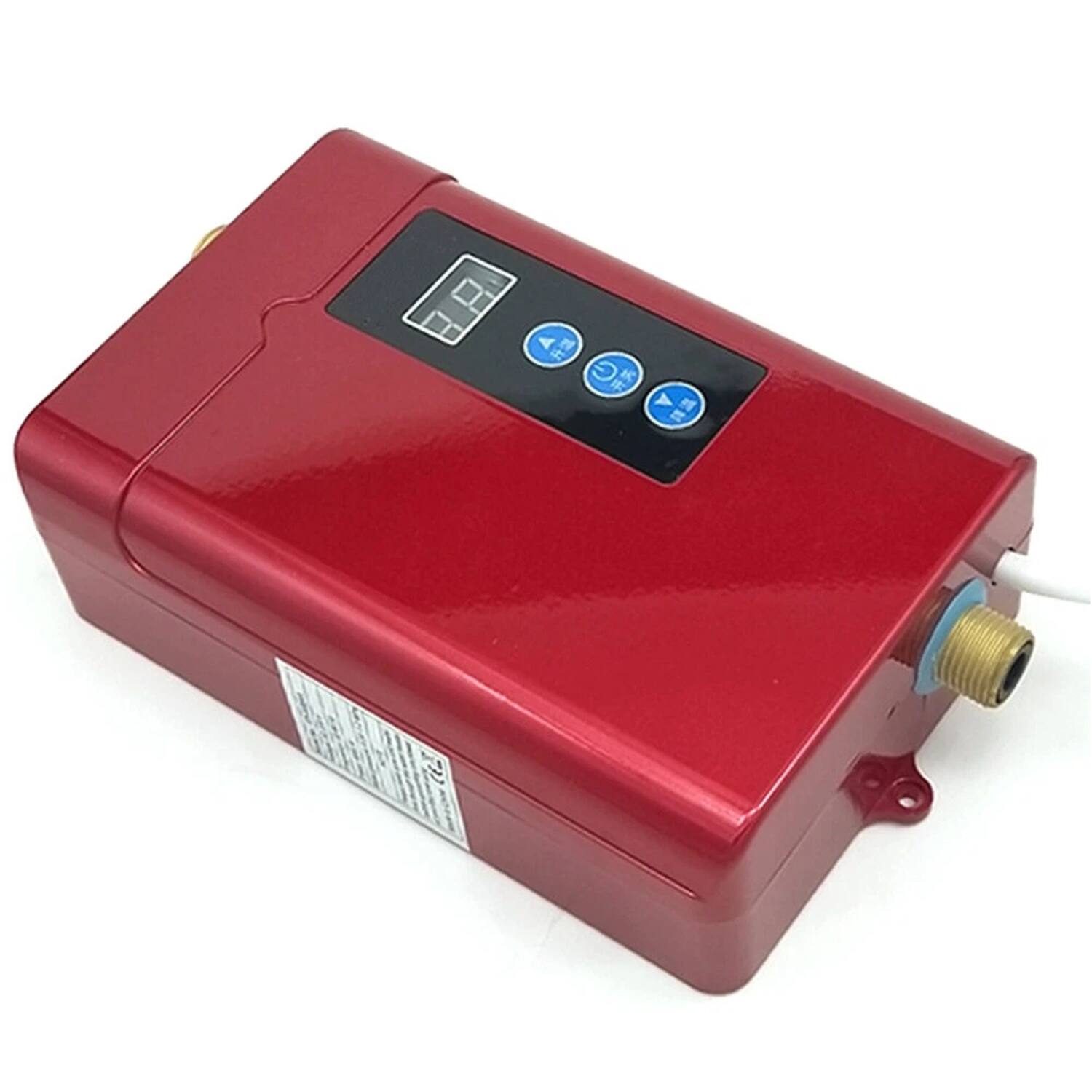 Left. Stock Preferred - 3KW Whole House Instant Tankless Water Heater Red - Red.