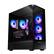 Angle. iBUYPOWER - iBUYPOWER Element Gaming Desktop PC - Intel Core i5 14400F, NVIDIA GeForce RTX 5060Ti 8GB, 16GB DDR5 RGB,1TB NVMe SSD - Black.