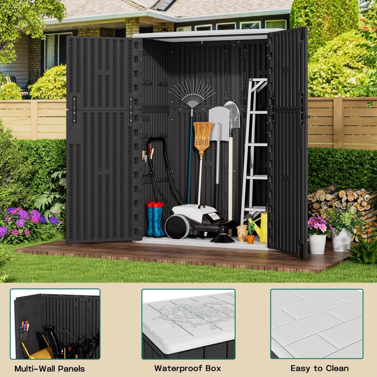 Multi-Wall Panels  
Waterproof Box  
Easy to Clean