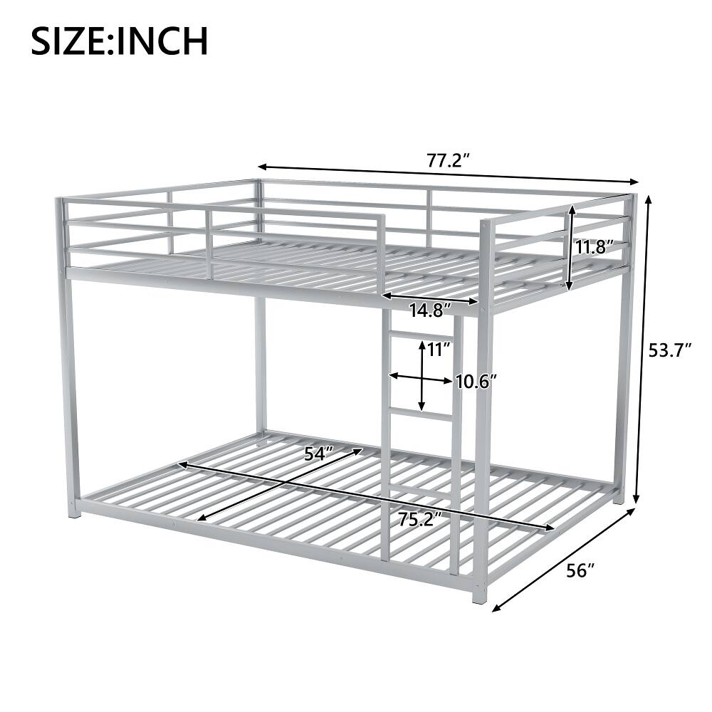 SIZE: INCH  
77.2" 11.8" 14.8" 11" 10.6" 53.7" 54" 75.2" 56"