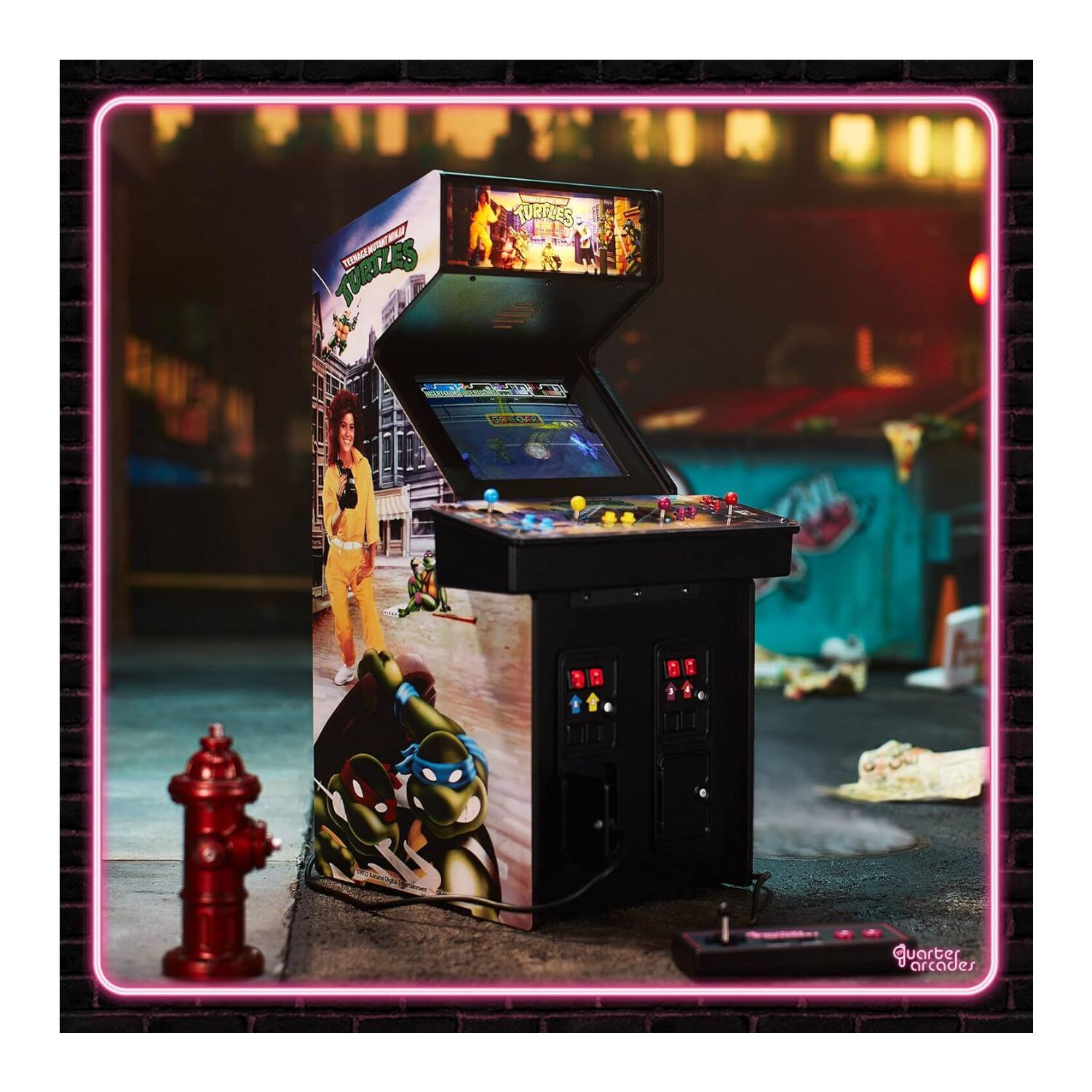 The Teenage Mutant Ninja Turtles

Quarter Arcades