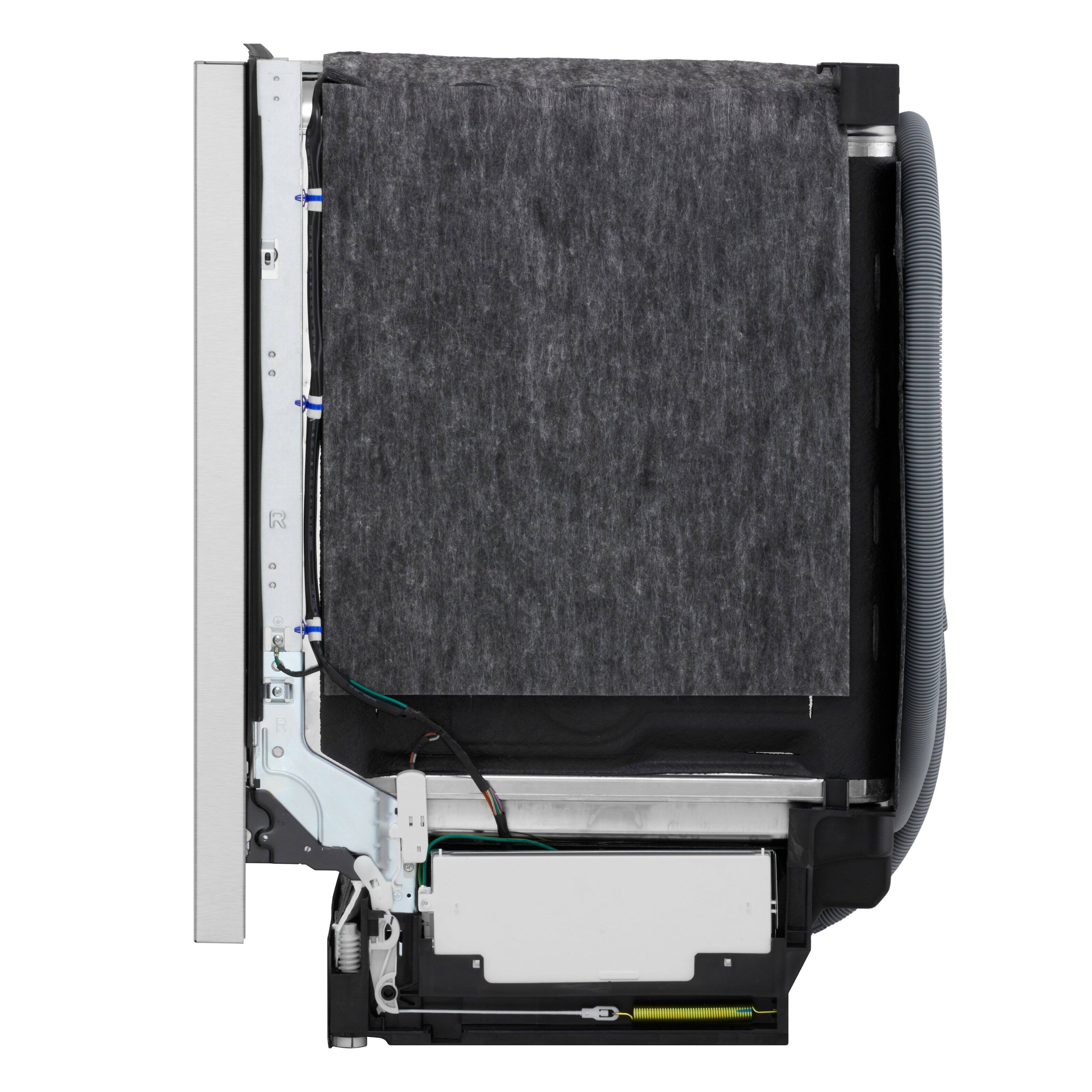 Alt View 22. LG - FlushFit 24" Top Control Smart Built-In Stainless Steel Tub Dishwasher with 3rd Rack, 1-Hour Wash & Dry Cycle and 46dBA - PrintProof Stainless Steel.