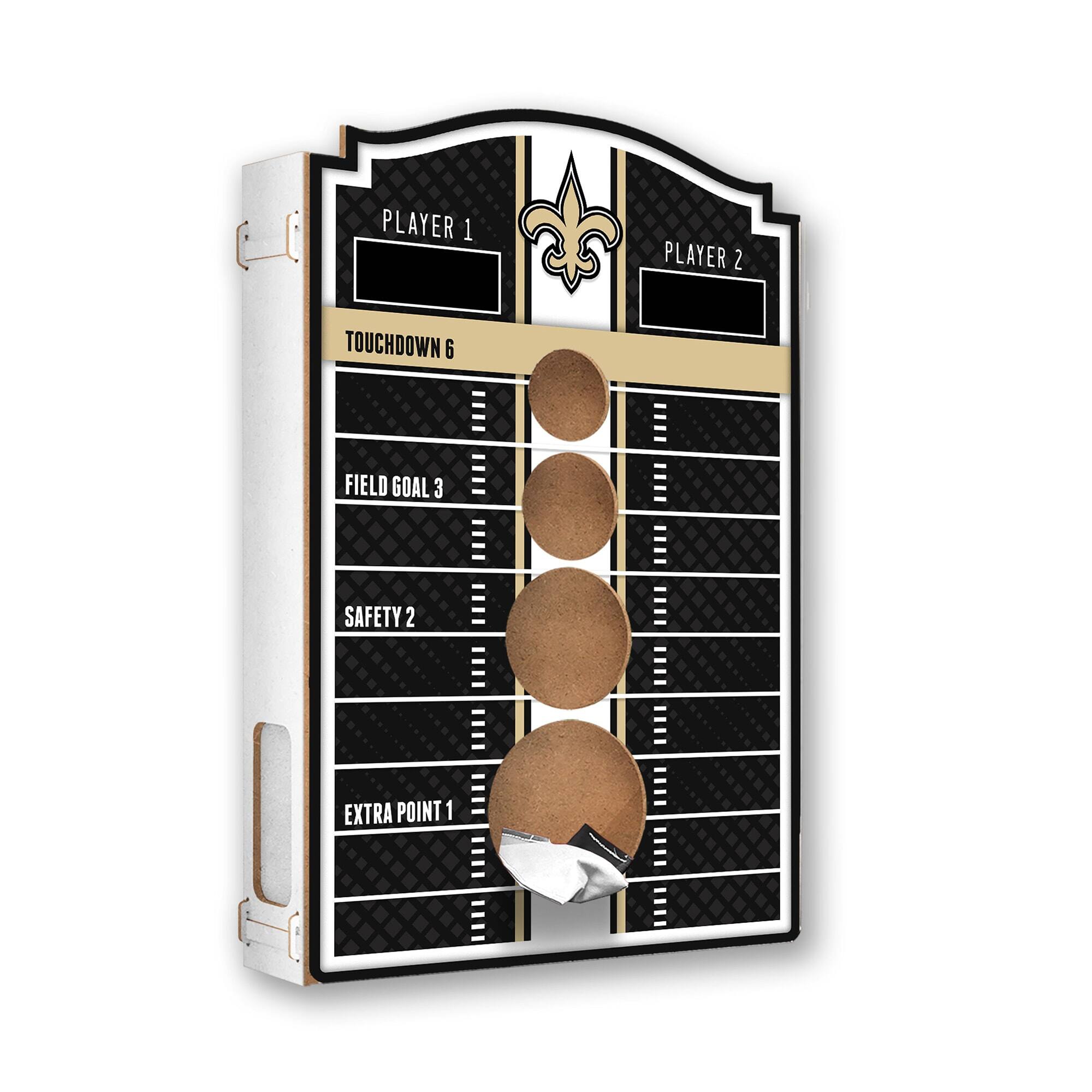 New Orleans Saints Hanging Bean Bag Toss Game