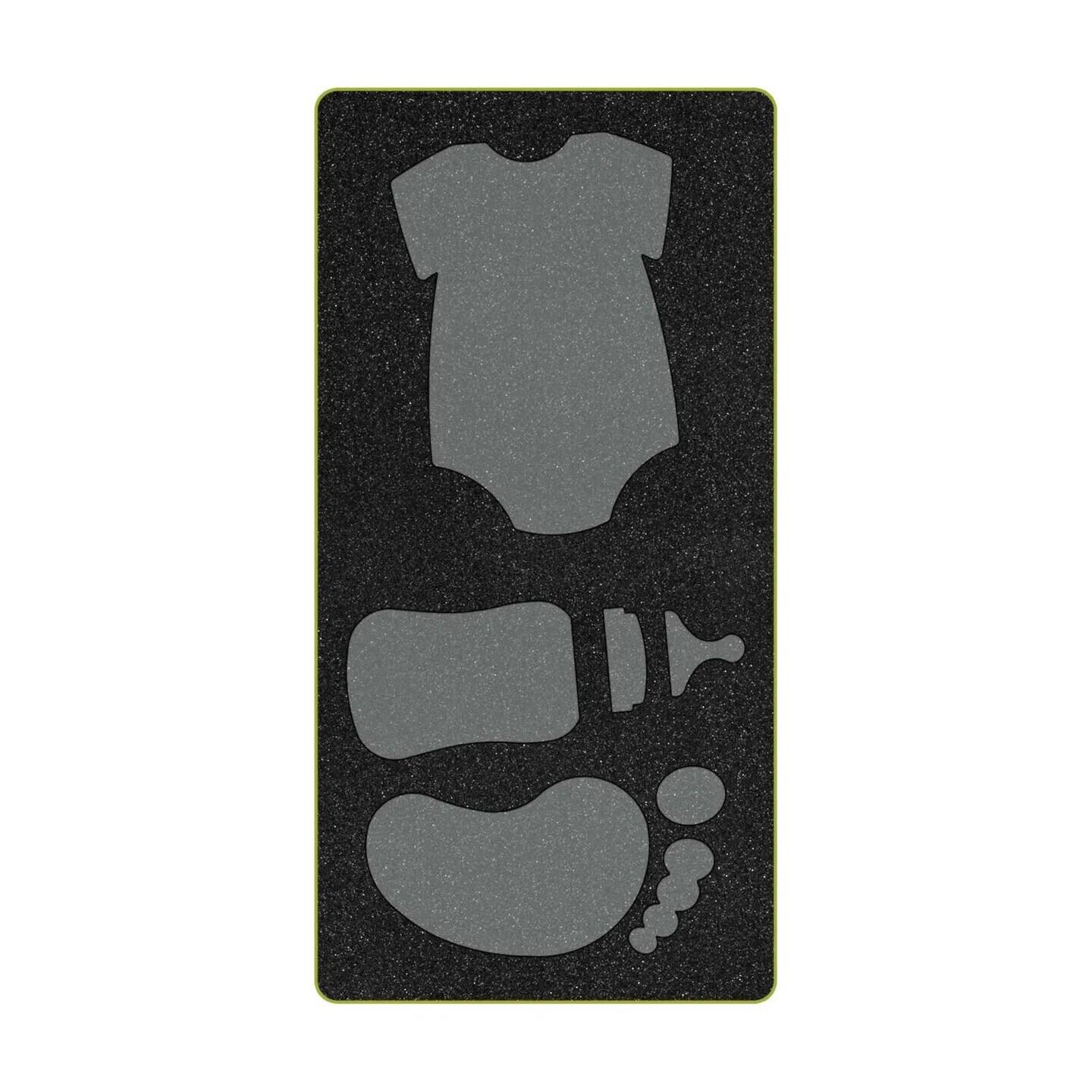 Alt View 1. AccuQuilt - GO! Baby Medley Die (Die to Try, February 2025) - Multicolor.