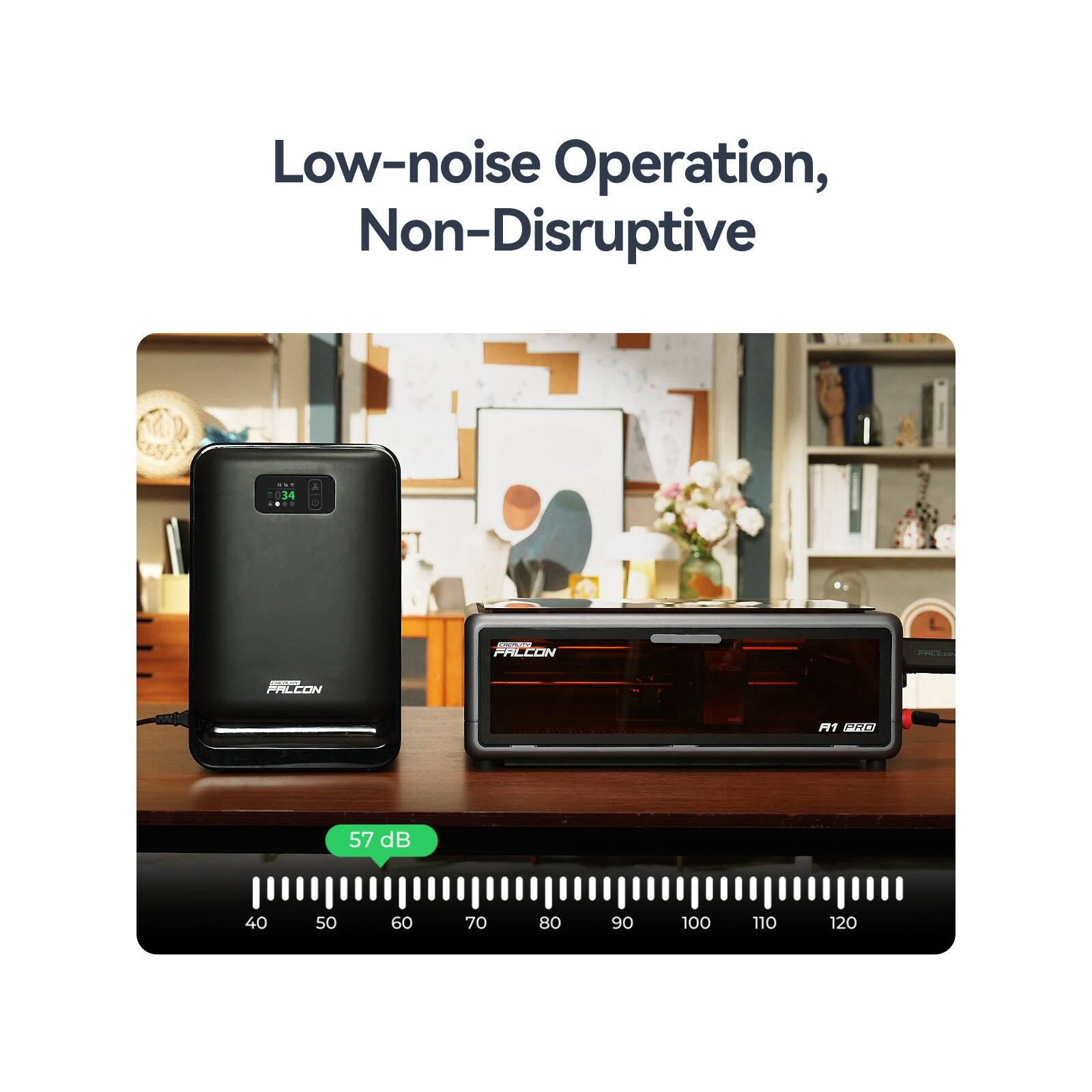 Low-noise Operation, Non-Disruptive

PALCON P - PALCON

57 dB

40 50 60 70 80 90 100 110 120