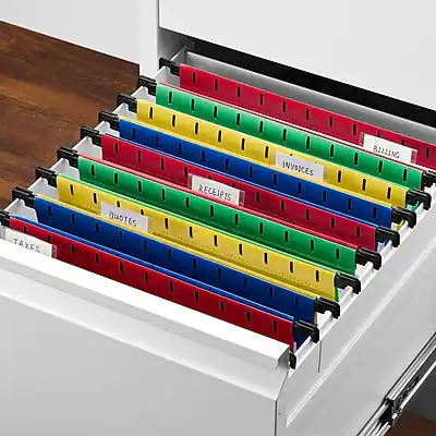 Staples Numbers For Files Staples Hanging File Folder, 5 Tab, Letter Size, 20/Box Assorted ...