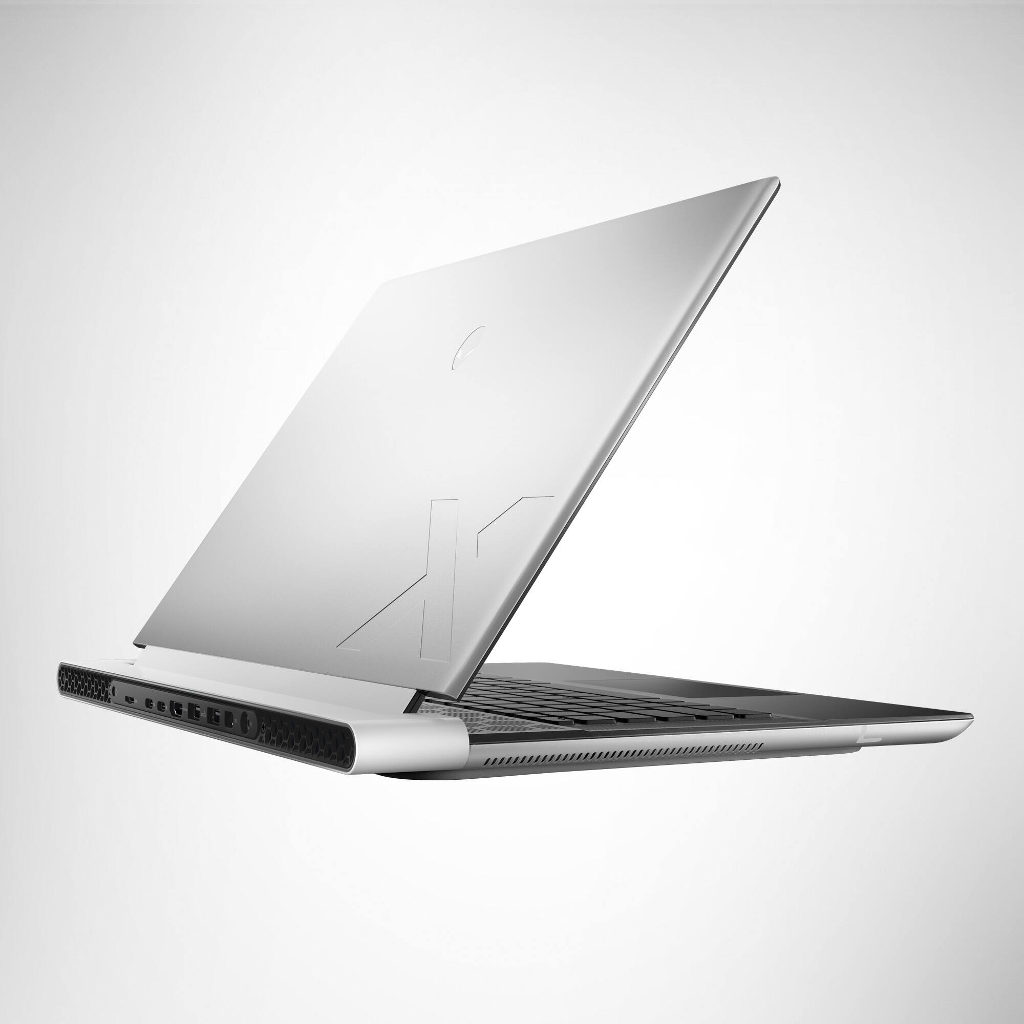 Alt View 19. Alienware - x16 R2 - 16" 2.5K Gaming Laptop - Intel Core Ultra 9 185H 2023 - 32GB Memory - NVIDIA GeForce RTX 4070 - 1TB Storage - Lunar Silver.