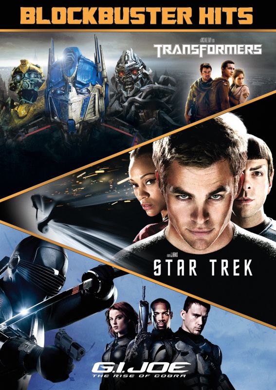 Best Buy: Blockbuster Hits: Transformers/Star Trek/G.I. Joe: The Rise of  Cobra [3 Discs] [DVD]