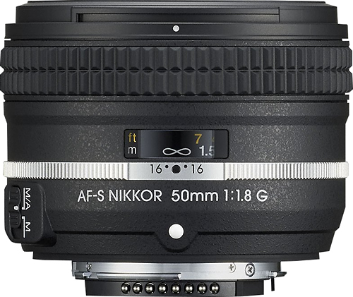 Best Buy: Nikon AF-S NIKKOR 50mm f/1.8G Special Edition Lens Black