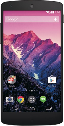  LG - Nexus 5 with 16GB Memory Cell Phone - Black (Sprint)