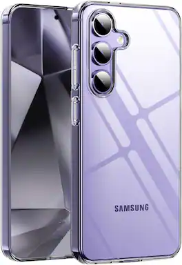 Entronix - Hard Case for Samsung Galaxy S25 Plus - Ultimate Protection and Style - Clear