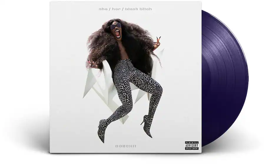 Oechii Doechii She / Her / Black Bitch Limited Midnight Indigo Colored Vinyl 7 ...