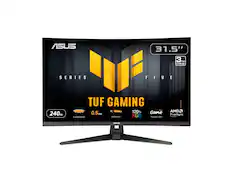 ASUS 31.5" 3 Year Coverage SERIES FIVE TUF GAMING 240Hz 0.5ms 120% sRGB Curved Design ELMB SYNC RGB AMD FreeSync Premium