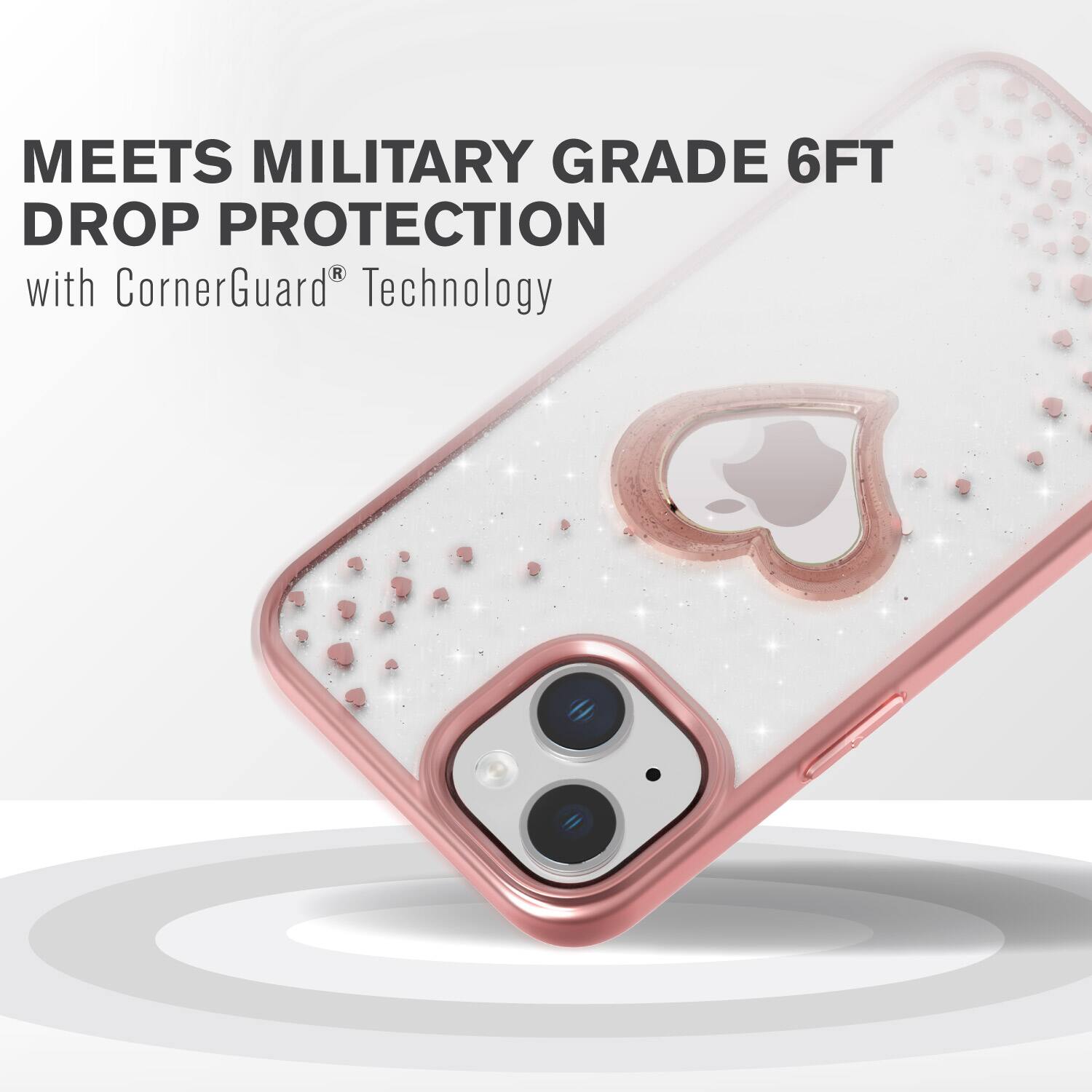 MEETS MILITARY GRADE 6FT DROP PROTECTION with CornerGuard® Technology