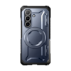 Front. SUPCASE - Galaxy Z Fold7 UB Grip MagSafe Case - Metallic Blue - Metallic Blue.