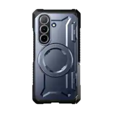 Front. SUPCASE - Galaxy Z Fold7 UB Grip MagSafe Case - Metallic Blue - Metallic Blue.