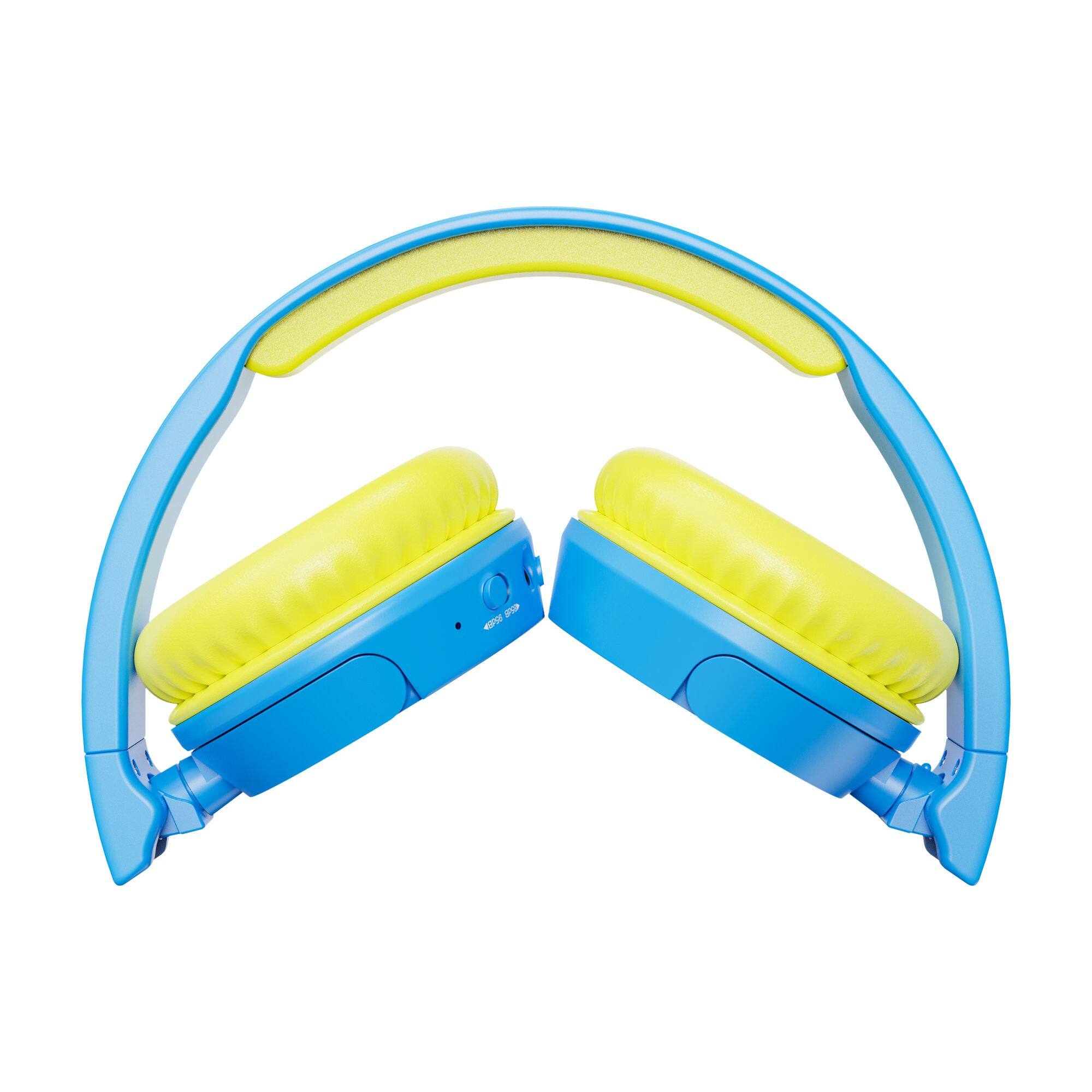 Alt View 4. Contixo - Contixo KB05 Kids Bluetooth Wireless Headphones -Volume Safe Limit 85db -On-The-Ear Adjustable Headset - Blue.
