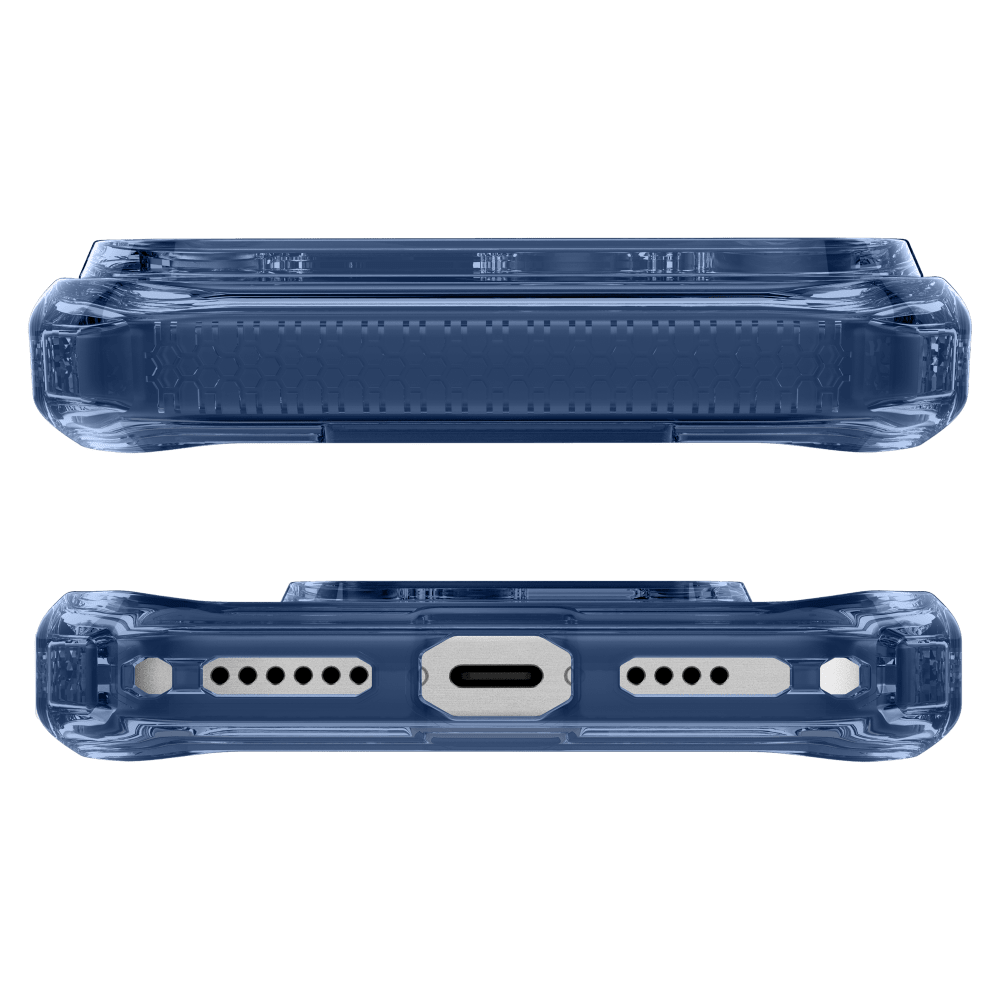 Alt View 2. Itskins - HYBRID R // VAPOR MagSafe Case for Apple iPhone 18 Pro Max / 17 Pro Max - Navy.