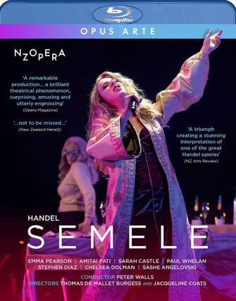 Front. Emma Pearson - Semele - BLU-RAY.
