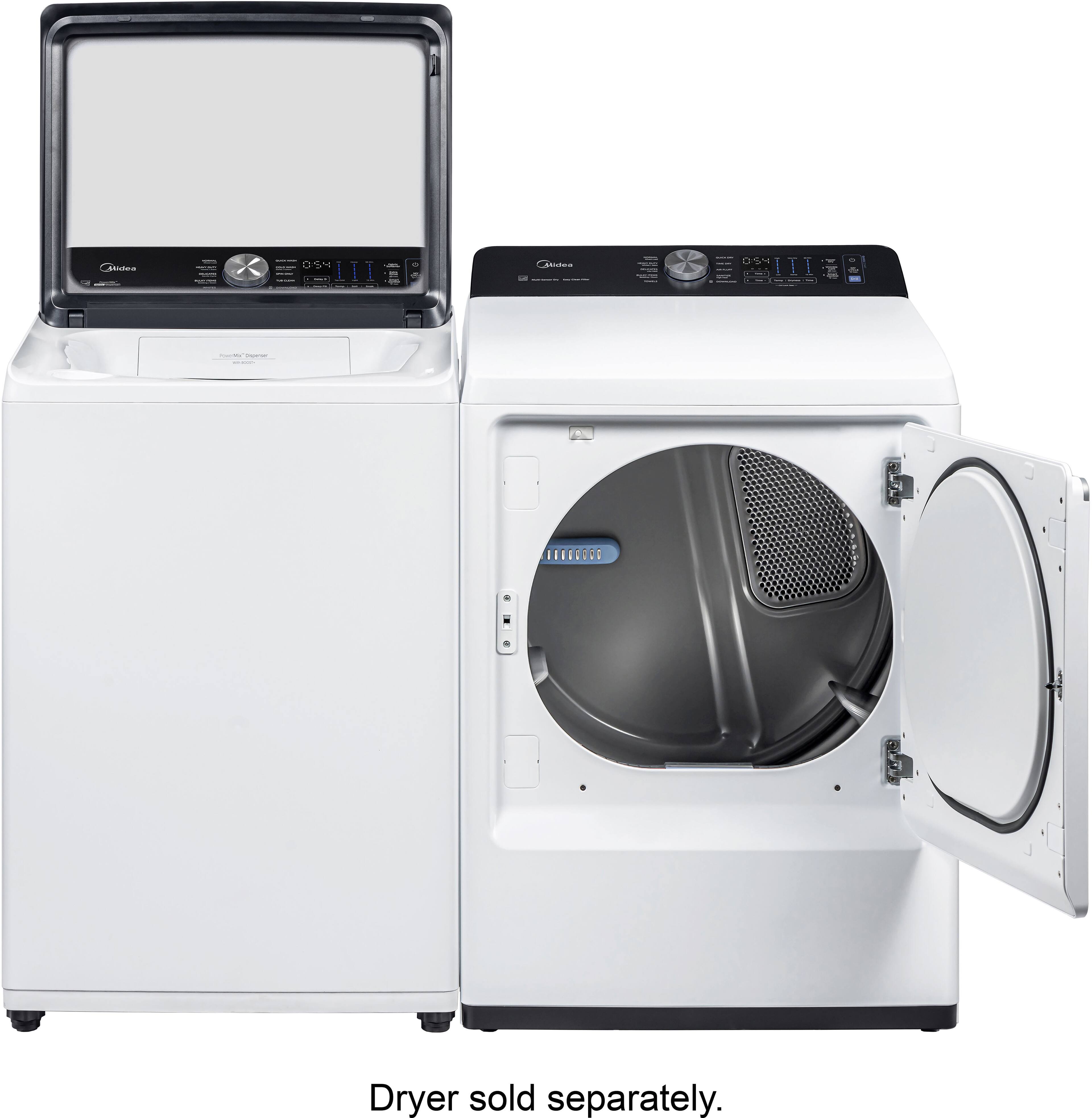 Midea  
0:54 Cafe III  
Calidea  
III -  
f  
Orgenon  
Dryer sold separately.