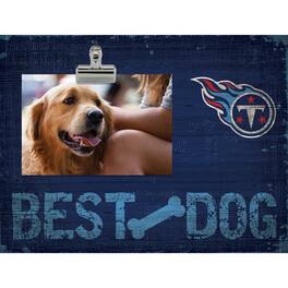 Fan Creations - Tennessee Titans 10.5" x 8" Best Dog Clip Photo Frame - Multicolor