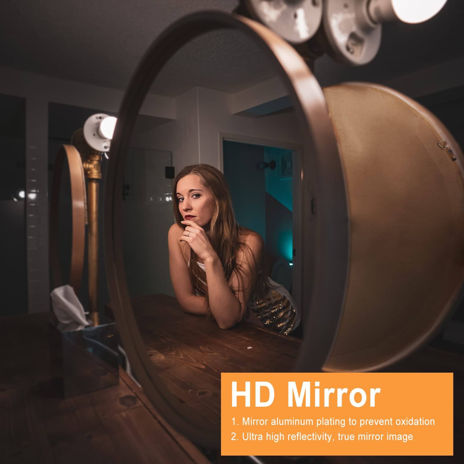 HD Mirror

1. Mirror aluminum plating to prevent oxidation
2. Ultra high reflectivity, true mirror image