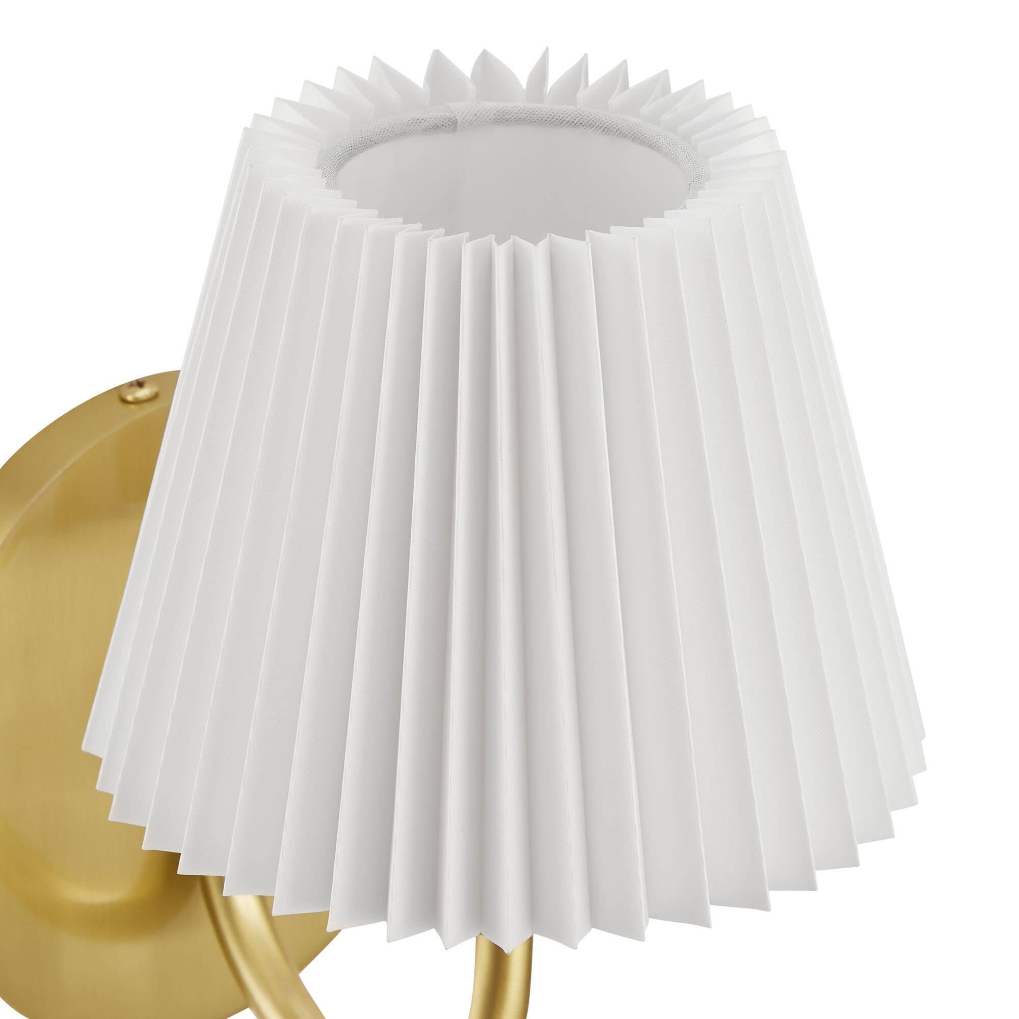 Alt View 6. Modway - Wave Wall Sconce by Modway - Brass.