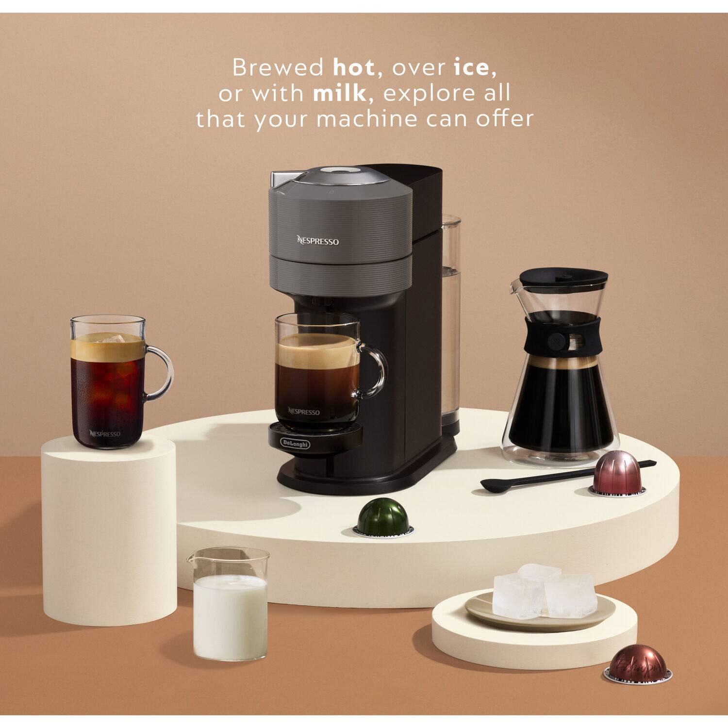 Brewed hot, over ice, or with milk, explore all that your machine can offer NESPRESSO NESPRESSO NESPRISSO Belonghs
