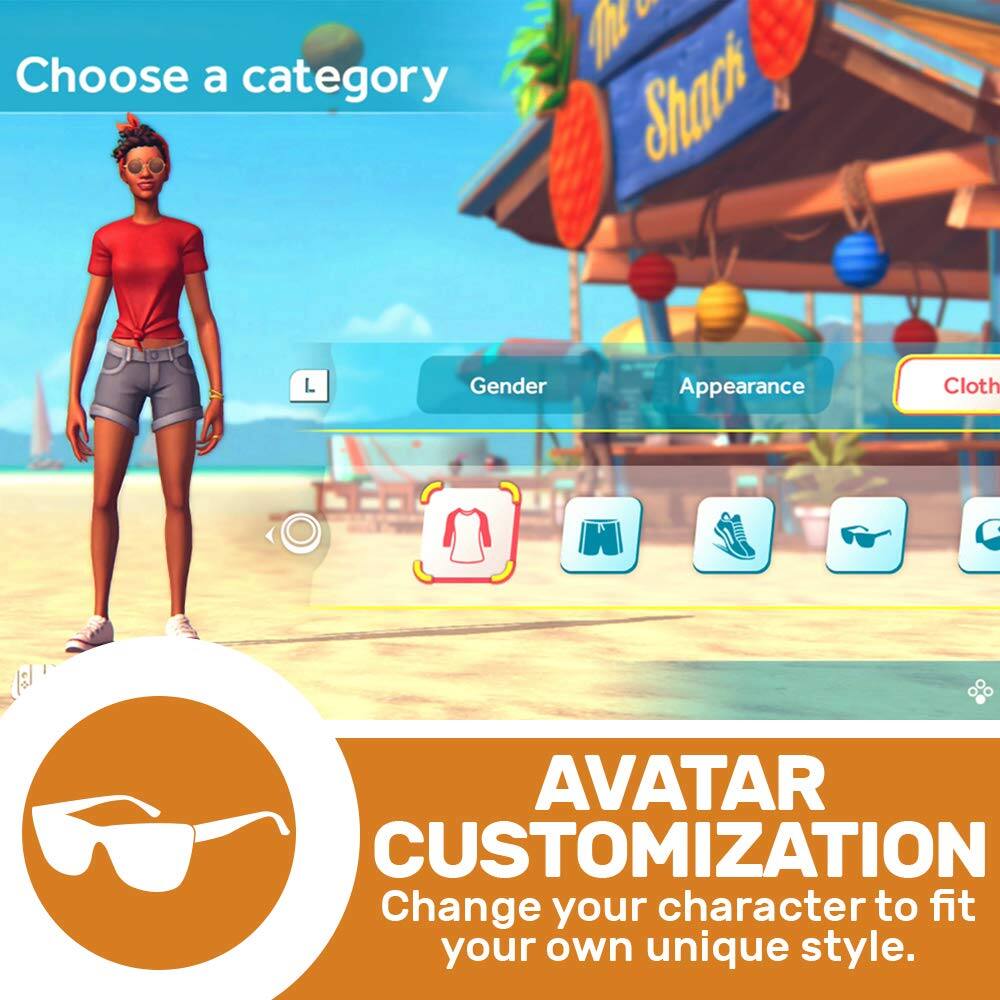 Choose a category

Gender Appearance Cloth

AVATAR CUSTOMIZATION
Change your character to fit your own unique style.