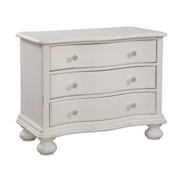 American Woodcrafters - Rodanthe Bachelor Chest - Dove - White