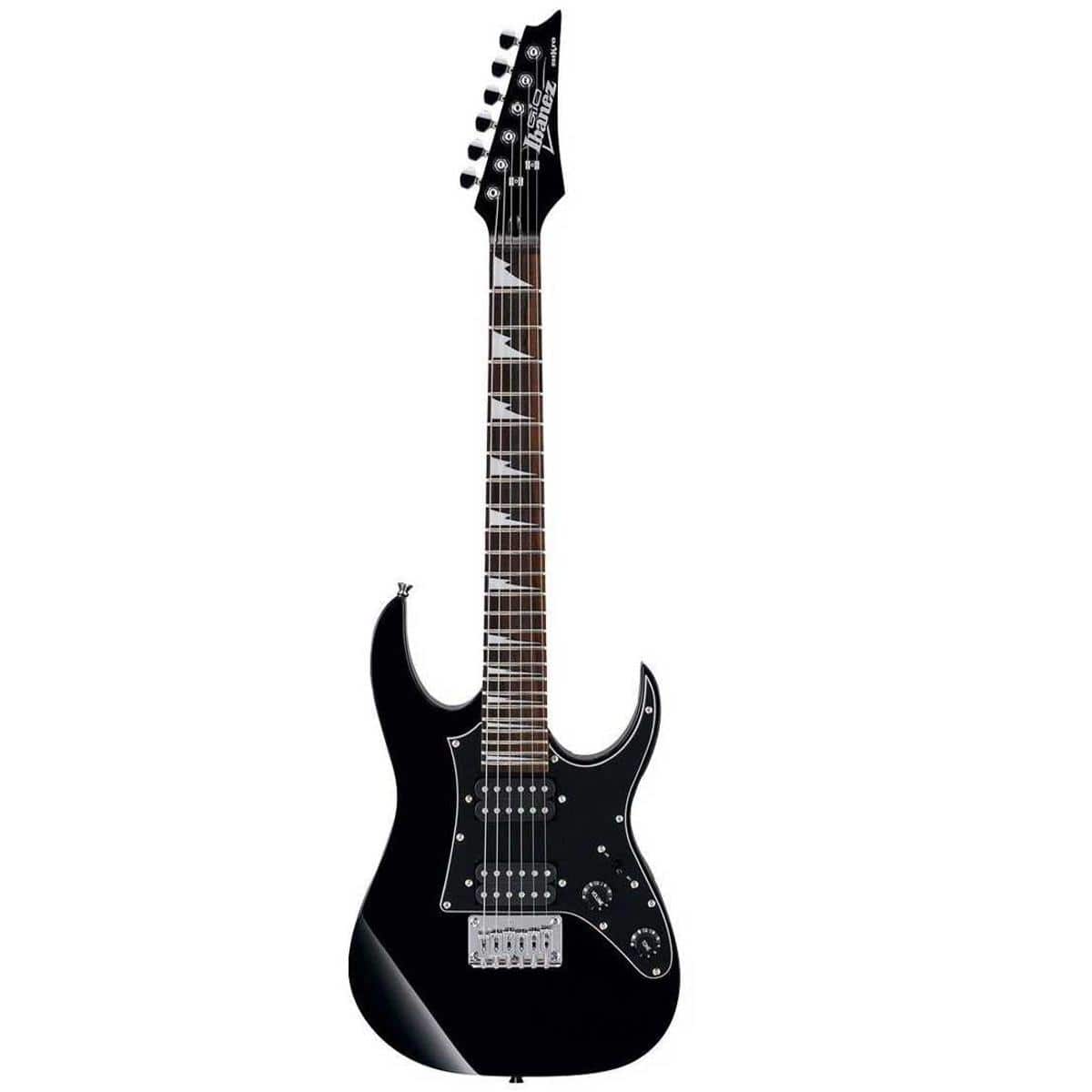 Ibanez - miKro Series GRGM21 Electric Guitar, Rosewood Fretboard, Black Night