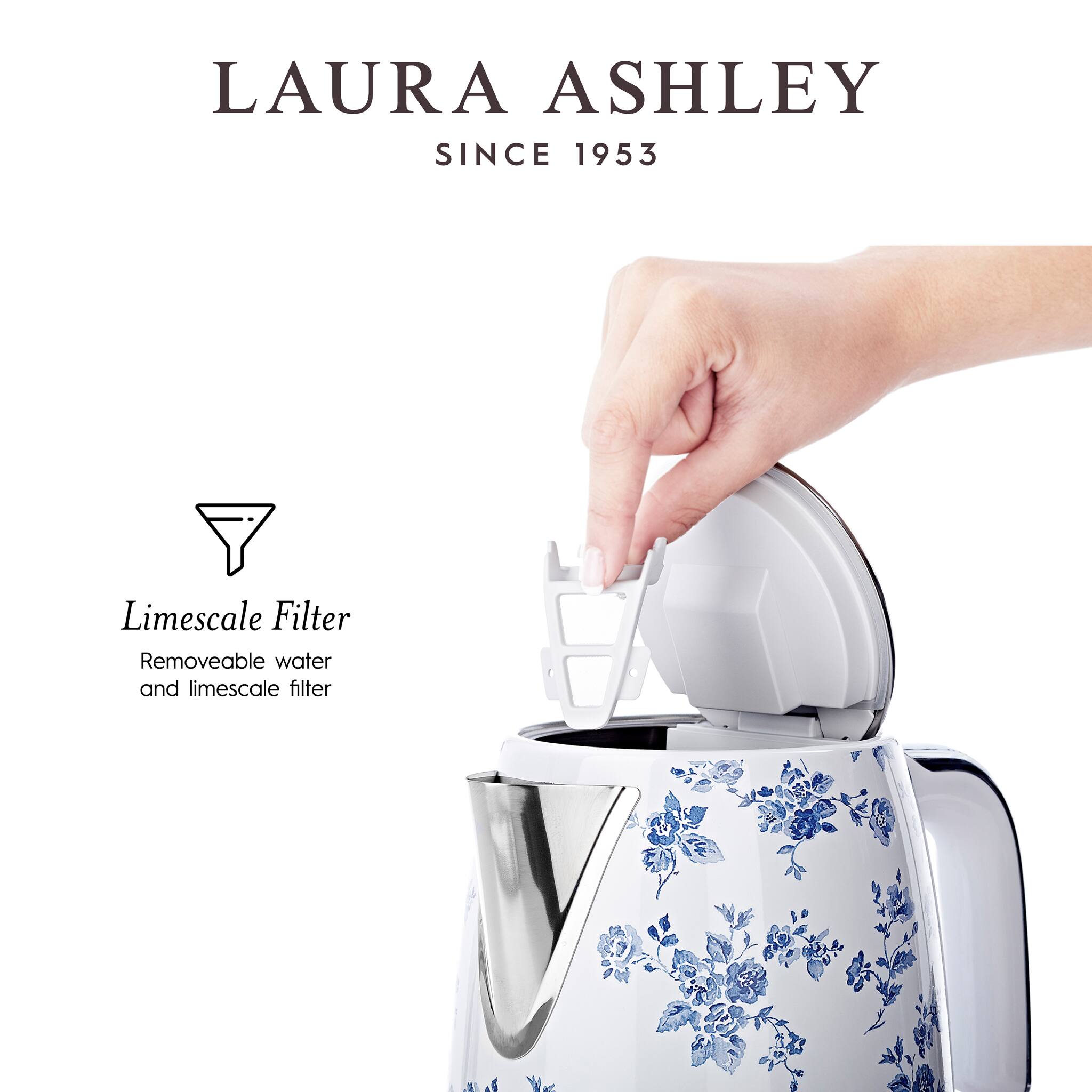 LAURA ASHLEY  
SINCE 1953  

Limescale Filter  
Removable water and limescale filter