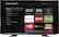 Front. Sharp - 50" Class (49.7" Diag.) - LED - 1080p - Smart - HDTV Roku TV - Black.