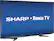 Alt View 12. Sharp - 50" Class (49.7" Diag.) - LED - 1080p - Smart - HDTV Roku TV - Black.
