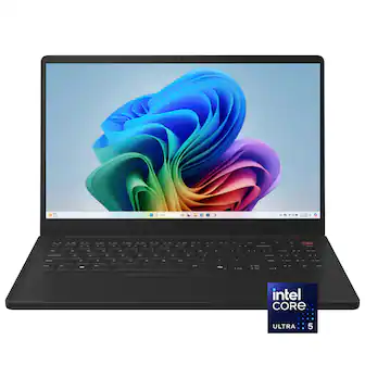 LG - gram Book 15" Touch-screen Laptop FHD Intel Core Ultra 5 115U Processor with 8GB RAM - 512GB SSD - Titan Black