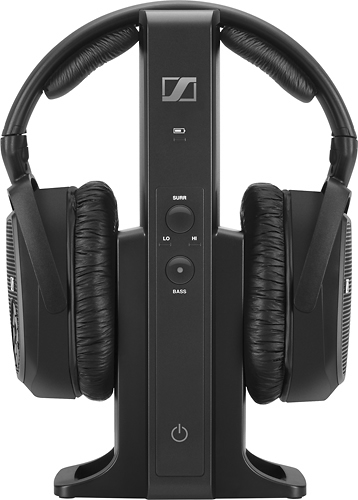 Rent to own Sennheiser - RS 175 RF Wireless Over-The-Ear Headphones - Black
