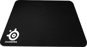 SteelSeries - QcK Cloth Gaming Mouse Pad (Medium) - Black - Front_Zoom