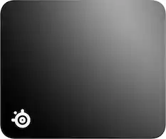 Front. SteelSeries - QcK Cloth Gaming Mouse Pad (Medium) - Black.