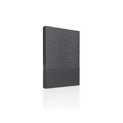 Front. Seagate - Seagate One Touch Portable HDD 2TB - Space Gray.